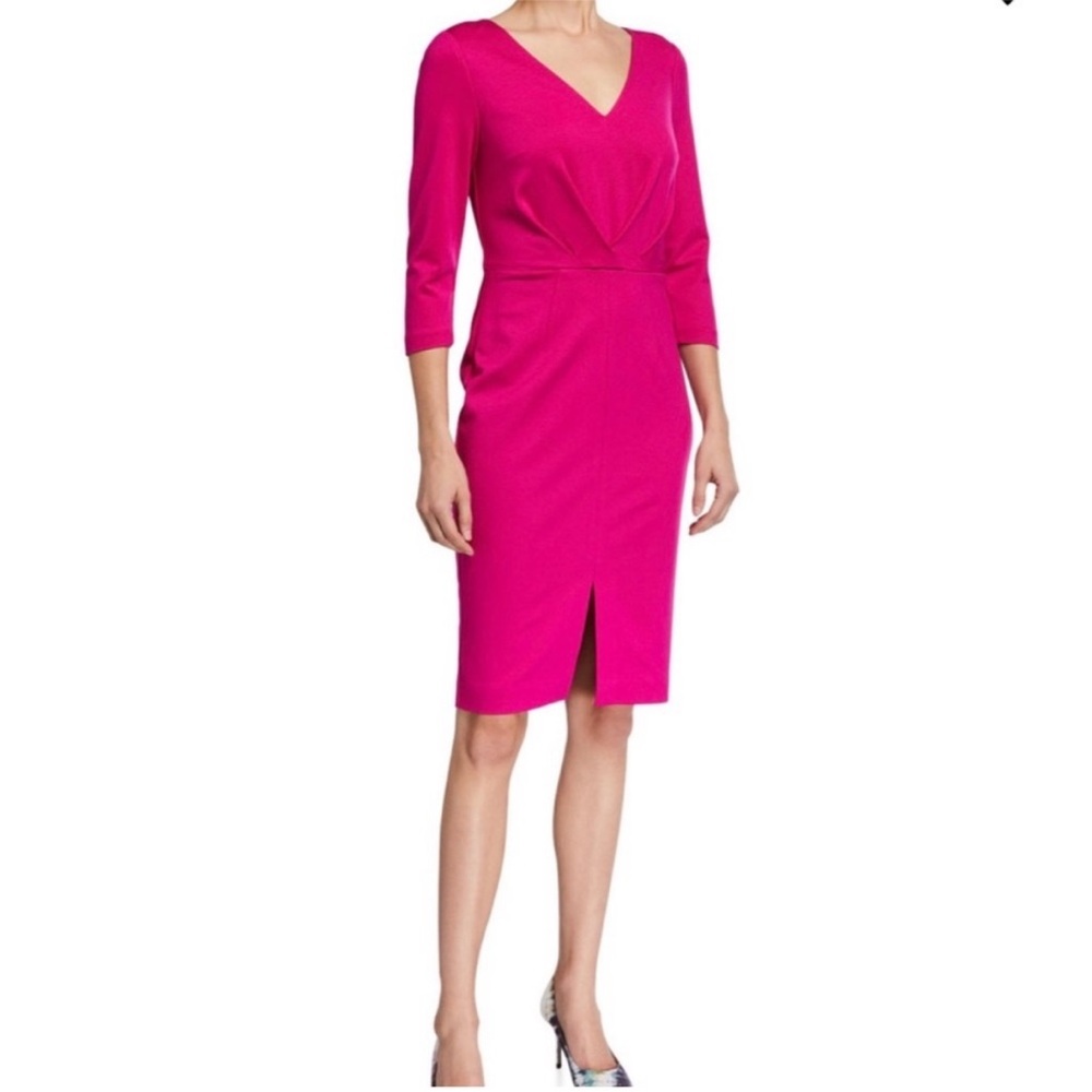 NWOT Trina Turk pink sheath cocktail dress - size 2